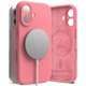Чехол Ringke Silicone Magnetic для iPhone 16 Pink with MagSafe (8800274960657) - изображение 1