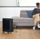Масляный обогреватель BLACK+DECKER 1500 Вт, площадь обогрева 15 кв.м., напольный, черный (BXRA1500E) - изображение 7