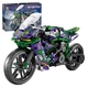 Детский конструктор мотоцикл Motorcycle 458 деталей Фиолетовый - изображение 5