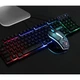 Игровой комплект iMICE KM-680, включающий проводную клавиатуру с подсветкой и мышь. - изображение 3