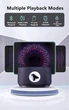 Bluetooth-колонка Sovenomund Ferrofluid с беспроводным зарядным устройством для смартфона 15 Вт Dark Grey - изображение 5