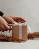 Ароматична свічка соєва VI & Warm Salted Caramel аромат сольоної карамелі скло коричневий 120г (SCD120) - зображення 4