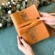 Шкіряний блокнот Professional Journals Аляска з авторським гравіюванням Вишиванка - Ромб - изображение 1