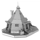 3D пазл Металлический Harry Potter - Rubeus Hagrid Hut Хижина Рубеуса Хагрида Metal Earth S020-S - изображение 4