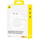 Навушники Bluetooth Baseus A00025800223-Z1 Bowie P1 Neckband Wireless Earphones бездротові магнітні спортивні Білий - зображення 2