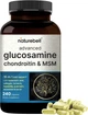 Комплекс преміум-класу - підтримка суглобів NatureBell Glucosamine Chondroitin MSM 240 капсул - зображення 1