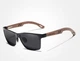 Мужские поляризационные солнцезащитные очки KINGSEVEN W5507 Black Gray - изображение 3