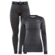 Комплект женского термобелья Craft Core Wool Merino Set Woman (1909710-998000) Серый M - изображение 1
