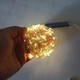Гирлянда светодиодная Капля росы питание от USB 1 режим теплый свет 200 LED 20 м Золотистый - изображение 3