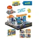Игровой гараж SK 6605 с подсветкой и звуковыми эффектами, с машинками, в коробке - изображение 2