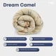 Одеяло ТЕП. Dream Collection Camel верблюжья шерсть зимнее-180х210 - изображение 3
