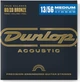 Струны для акустической гитары Dunlop DAB1356 80/20 Bronze Acoustic Guitar Strings (13-56) - изображение 1