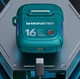 Ігрові навушники Monster XKT16 Bluetooth зелені - зображення 3