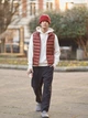 Теплый жилет мужской Uniqlo 813645490 S Коричневый (1159821035) - изображение 5