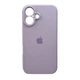 Защитный чехол-накладка Silicone Full Case AA Camera Protect для Apple iPhone 16 Lilac (FullAAi16-58) - изображение 1
