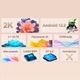 Проектор Everycom E700 2K (Electronic focus) White LED Android с Bluetooth - изображение 6