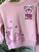 Рожевий демісезонний костюм Zara для дівчинки світшот+джогери Pink Pantera 2-3 (92-98см) - изображение 5