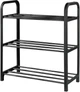 Подставка для обуви Fabrika на 3 полки 417х190х440 мм Black (FK0240BLACK) - изображение 1