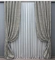 Комплект готових штор VR-Textil Жакард Sultan XO № 1125ш Сірий 100х270 см 2 шт (31-471) - зображення 2