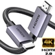 Кабель HDMI на HDMI 4K 60Hz UGREEN HD153 HDMI Cable (1m, 4K 60Hz, HDMI2.0). Grey - изображение 1