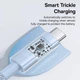 Кабель Type-C на USB Baseus Gem Series Fast Charging Data Cable (2m, 100W, 6A, 480 Mbps). Galaxy Blue - зображення 3