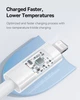 USB кабель Type-C на Lightning для iPhone Baseus Gem Fast-Charging Data Cable (20W, 2m, 480 Mbps). White - зображення 5