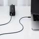 Кабель Type-C на Type-C Baseus Dynamic Series Fast Charging Data Cable (2m, 100W, 5A, 480 Mbps). Black - зображення 7