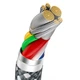 Кабель Type-C на Type-C Baseus Dynamic Series Fast Charging Data Cable (2m, 100W, 5A, 480 Mbps). Black - зображення 8