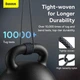 Кабель Type-C на USB Baseus Dynamic Series Fast Charging Data Cable (2m, 100W, 5A, 480 Mbps). Black - зображення 8