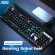 Механическая клавиатура AOC AOC GK410 с RGB подсветкой 104 клавиши Черный (1007-415-00) - изображение 2