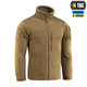 Куртка M-Tac Alpha Microfleece Gen.II Coyote Brown 3XL 20411017-3XL - изображение 3