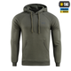 Кофта M-Tac Hoodie Cotton Raglan Hard Army Olive L 51388062-L - изображение 2