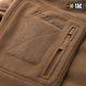 Куртка флісова M-Tac Windblock Division Gen.II Coyote Brown L 20413017-L - зображення 11