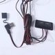 USB Нагревательные элементы для жилета, куртки, термобелья 9в1 с кнопкой, 3 режима обогрева 50-60С 5V/2A - изображение 3