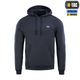 Кофта M-Tac Hoodie Cotton Raglan Dark Navy Blue M/R 20483015-M/R - зображення 2