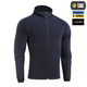 Кофта M-Tac Hoodie Polartec Sport Dark Navy Blue 3XL 70067015-3XL - зображення 3