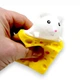 Іграшка антистрес Мишеня в сирі сквіші Squishies для дітей і дорослих біле - зображення 1