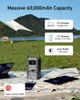 Повербанк Anker 548 60000mah 192Wh 60W LiFePO4 з ліхтарем (сірий) та зарядним пристроєм Anker 60W - зображення 2
