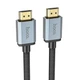 Кабель HOCO US03 HDMI 2.0 Male-to-Male 4K HD data cable 2m, Black - изображение 1