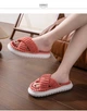Женские домашние тапочки Cappone в полоску, Коралловый , 38-39(25) - изображение 2
