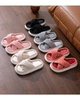 Женские домашние тапочки Cappone в полоску, Коралловый , 38-39(25) - изображение 3