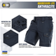 Шорті M-Tac Aggressor Lite Anthracite XS 20018051-XS - зображення 4