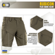 Шорти M-Tac Rubicon Flex Dark Olive XS 20070048-XS - изображение 4