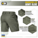 Шорти M-Tac Aggressor Lite Army Olive XS 20018062-XS - изображение 5