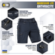 Шорті M-Tac Aggressor Lite Anthracite XL 20018051-XL - зображення 3