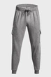 Чоловічі сірі спортивні штани UA Rival Fleece Cargo Jogger Under Armour L 1382134-026 - изображение 5