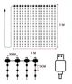 Розумна гірлянда з керуванням через смартфон та пульт Hello Fairy 400 LED 3x3 метри - изображение 4