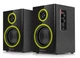 Колонки 2.0 REAL-EL S-410 black (12 Вт, Bluetooth, подсветка) - изображение 4