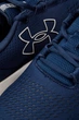 Чоловічі темно-сині кросівки UA Charged Pursuit 3 BL Running Under Armour 45 3026518-400 - изображение 2