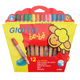 Набір кольорових олівців Giotto Bebe товсті 12 шт (8000825002656) - зображення 1